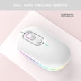 thumbnail image 3 of Rbaofujie Wireless Bluetooth Mouse Wireless Mouse Rechargeable Silent Bluetooth Dual Mode Wireless Mouse Gaming Mouse Wireless, 3 of 3