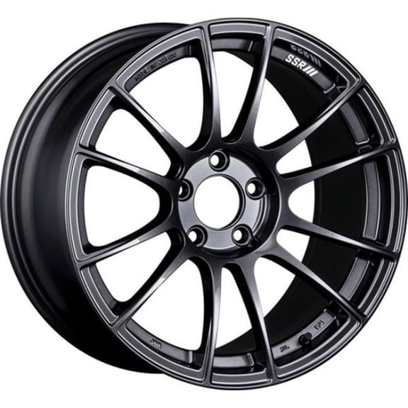 SSR XF19950-3805GDG 19 x 9.5 in. GTX04 5 x 114.3 mm Bolt Pattern 38 mm Offset Wheel, Dark Gunmetal