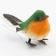 thumbnail image 2 of Nvzi 12 piezas de pájaros artificiales, pájaros falsos, loro pirata de Halloween, pájaros con plumas, figura de loro, decoración para manualidades, jungla, jardín, decoración del hogar, adorno, verde, 2 of 3