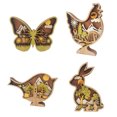 thumbnail image 3 of KYAIGUO Office Decoration Home Decoration High Quality Wooden Butterfly Ornament Living Room Decor, 3 of 5