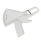 thumbnail image 2 of Calibrador de grasa corporal Medición de pliegues cutáneos Blanco, 2 of 8