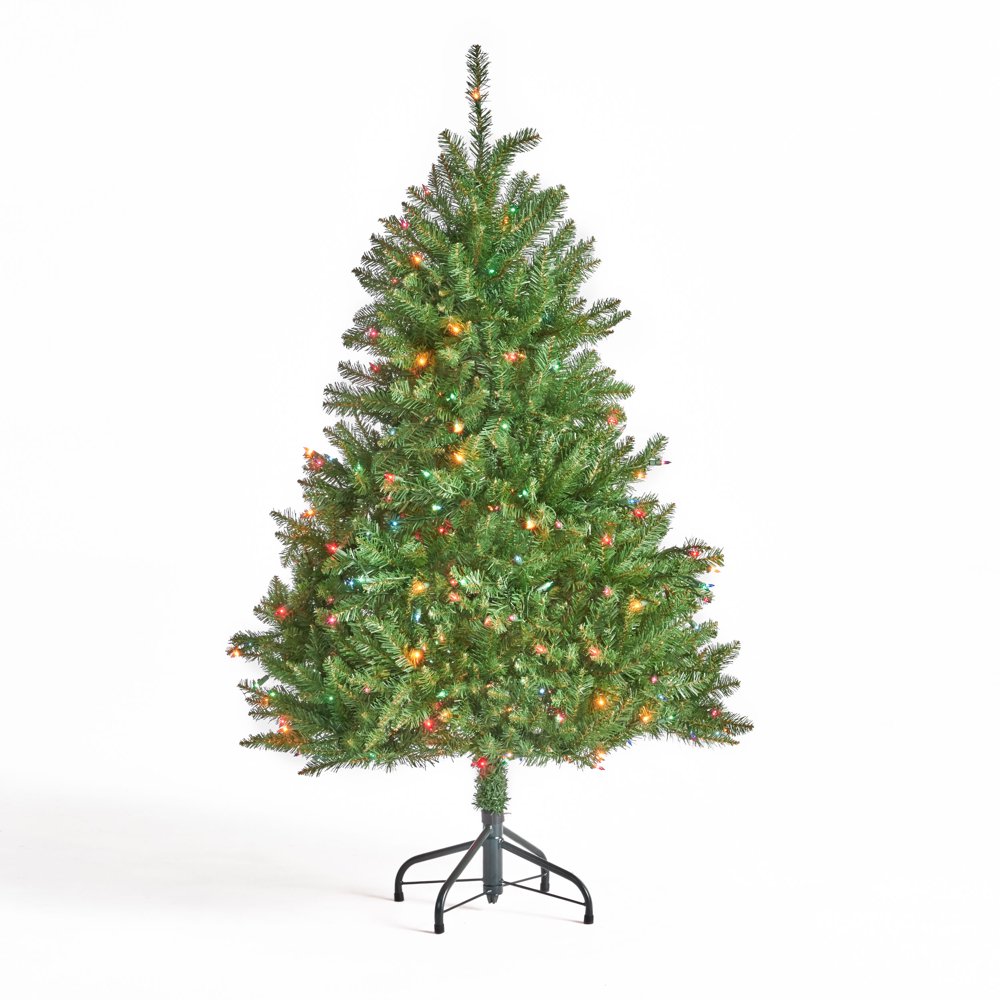 Noble House 4.5foot Fraser Fir PreLit MultiColored String Light