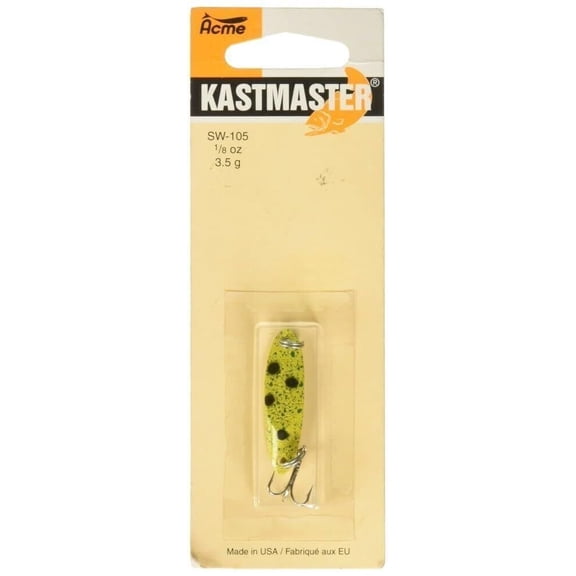 Acme Kastmaster Fishing Lure, Frog, 1/2 oz.