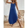 thumbnail image 3 of Zeagoo Summer Dresses for Women Casual Spaghetti Strap V Neck Sleeveless Dresses with Pocket, 3 of 4