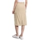 thumbnail image 3 of Falda Midi de Pana para Mujer INSPIRE CHIC con Cintura Alta y Espalda Elástica Talla M Caqui, 3 of 5