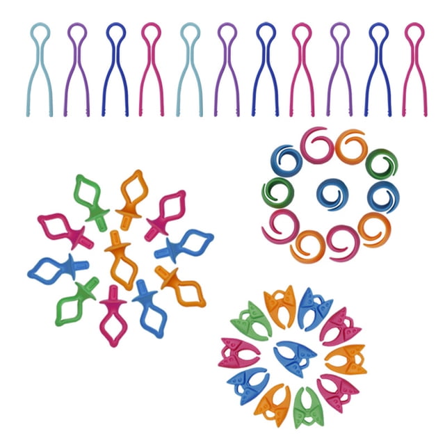 Soporte de clips de hilo de bobina colorido, abrazadera de carrete artesanal envuelto fijo de silicona, accesorios de costura, herramienta 48 colores Jumpingount HA2038-00B