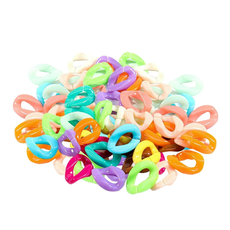 100pcs Acrylic Links Buckle Findings Making Supplies Walmart