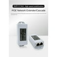 thumbnail image 4 of 1 POE 2 Out 100M Standard POE 100M Rallonge Réseau Cascad Répéteur Rj45 Conforme IEEE 802.3AT/AF pour Caméra IP, 4 of 7