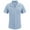 Light Blue, variant on Coshow Men's Button Down Shirts Short Sleeve Shirts Cuban Collar Linen Casual Summer Beach Vacation Top