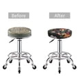 thumbnail image 5 of Naloa Mushroom With Snails Round Bar Stool Cushion Cover 12-14 inch, Fits Kitchen, Office, Restaurant Chairs - 13 inch, 5 of 7
