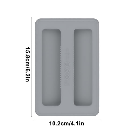 HBYJLZYG Toaster Cover, Snug Fit Silicone Toaster Protector for Kitchen, Universal for Most 2 Slice Toasters, Easy to Clean (6.2×4.1in)
