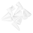 thumbnail image 2 of 12 conos blancos de 10 cm para manualidades infantiles, hechos a mano, ideales para Navidad., 2 of 8