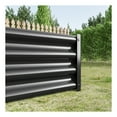 thumbnail image 6 of Elio Outdoor Metal 6×3×x1ft Raised Garden Bed, 6FT Planter Box, Rust-Resistant, Open Bottom, Sturdy Design for Vegetables, Flowers, Herbs, Black, 6 of 8