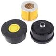 thumbnail image 4 of 25/32mm Thread Air Compressor r Muffler Intake Filter Air Pump Element, 4 of 7