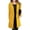 Yellow, variant on comerut Women Fall Coat Solid Color Double Buttons Thick Lapel Long Sleeves Keep Warm Plus Size Korean Women Overcoat Female Clothes