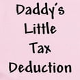 thumbnail image 2 of CafePress - Daddy's Little Tax Deduction Infant Bodysuit - Baby Light Bodysuit, Size Newborn - 24 Months, 2 of 4