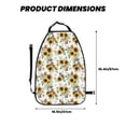 thumbnail image 6 of Goofa Sunflowers Leaves And Birds Pattern Car Back Seat Protector for Kids (2 Pack) ,Anti-kick Storage Mat for Car Seats,Shields from Footprints, 6 of 6