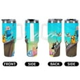 thumbnail image 6 of Adventure Time Jake The Dog 40 Oz Tumbler With Handle And Straw Lid, Stainless Steel Vacuum Insulated Tumbler, Travel Mug Straw Covers Cup, Gifts for Women Men, 6 of 8