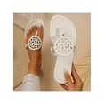 thumbnail image 3 of Women's Comfortable Dressy Thong Flip-Flop Sandals, 3 of 10