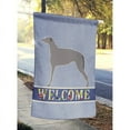 thumbnail image 2 of Scottish Deerhound Welcome Flag Canvas House Size, 2 of 4