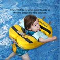 thumbnail image 1 of Anillo de natación inflable para bebés, sin axila, para bebés de 6 meses a 5 años, equipo de natación para el hogar para niños pequeños, 1 of 5
