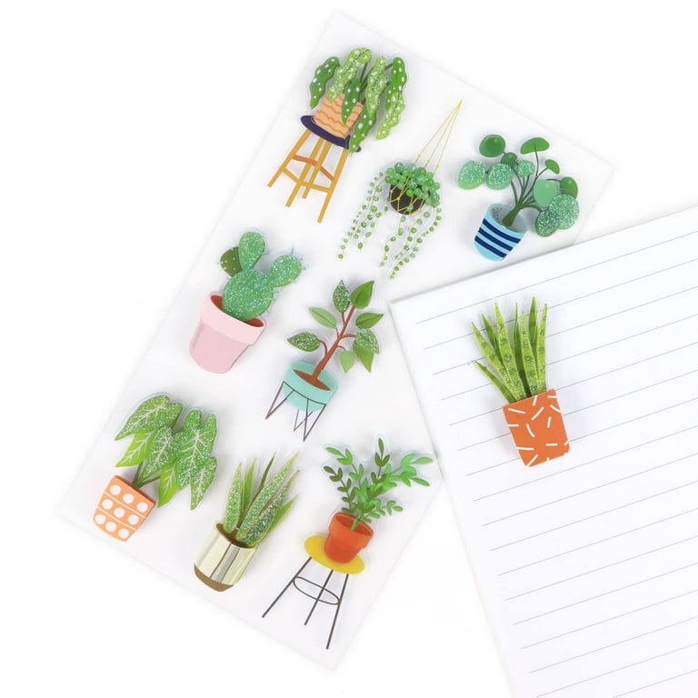 12 Pack: House Plant Stickers by Recollections™