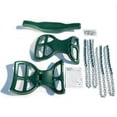 thumbnail image 7 of Gorilla Playsets Dual Ride Glider with Green Coated Chains - Green, 7 of 7