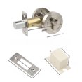 thumbnail image 1 of Cerradura de puerta de madera con cuchara de cobre y núcleo de cobre, cerradura oculta de una sola apertura, cerradura de puerta oculta invisible, cerradura auxiliar interior, cerradura de cabeza, 1 of 1