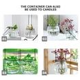 thumbnail image 2 of 6 maceteros colgantes de vidrio transparente para plantas de interior, jarrones hidropónicos de pared para decoración del hogar, plantas de aire y propagación, 2 of 7