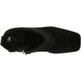 thumbnail image 5 of Sam Edelman Irie Black Suede Squared Toe Block Heeled Fashion Ankle Booties (Black Suede, 9.5), 5 of 6