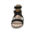 thumbnail image 3 of DREAM PAIRS Girls Gladiator Sandals with Zipper Strappy Sandals Toddler/Little Kid/Big Kid, 3 of 7