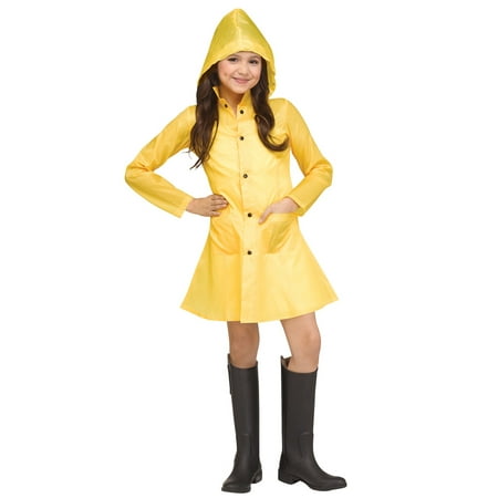 Yellow Raincoat Child Costume
