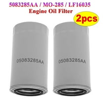 2pc 5083285AA For 90-18 Dodge Ram Cummins Diesel 6.7L 5.9L Engine Oil Filters