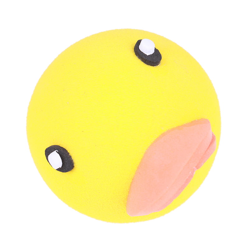 New Cute Yellow Duck Car Antenna Pen Topper Aerial Ball Decoration Gift Toy 