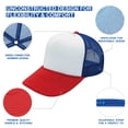 thumbnail image 3 of Empire Cove Patriotic USA Americana Trucker Hat, 3 of 3
