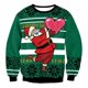thumbnail image 1 of Divertidas sudaderas con capucha navideñas Harajuku para hombre, sudaderas de estilo Hip Hop a la moda para parejas, camisetas informales de otoño con cuello redondo, camisetas de gran tamaño para muj, 1 of 4