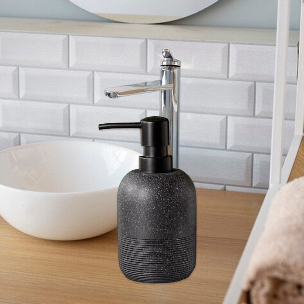 Soap Dispensers, Hand Dish Lotion Shampoo Soap Dispenser Jar, Resin Premium Thick Soap Pump Bottles for Kitchen Bathroom Countertop