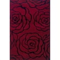 thumbnail image 1 of Linon Rug Tapis Milan Rectangulaire en Grenat et Noir-1'11" x 2'10", 1 of 1