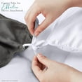 thumbnail image 5 of Comforter Duvet Insert, Quilted Comforter with Corner Tabs, Box Stitched Down Alternative Comforters Twin XL Size (White), 5 of 7