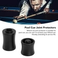 thumbnail image 4 of Joint Protector For Billiard Pool Cue Stick, Ergonomic Design Billiard Cue Stick Joint  Aluminum Alloy Quick Release Billiard Cue Accessories For Pool Cue Billiards Stick, Black, 4 of 8