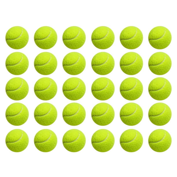De Pelotas De Tenis, Pelotas De Tenis Duraderas, Juguete Para Mascotas, Pelotas De Ejercicio De Tenis, Pelotas De Entrenamiento De Tenis, Pelotas De Práctica Al Aire Libre Para 12 Uds. Kearding OD010574-03