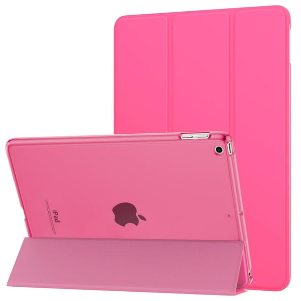 Funda para tableta MoKo iPad 9.7 2018/2017, delgada, con función atril, rosa
