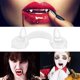 thumbnail image 1 of Dientes de vampiro de Halloween Colmillos de disfraz de vampiro de dientes de mascarada falsos reutilizables Likrtyny 5sa7la6yg5ry0er2, 1 of 9