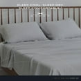 thumbnail image 5 of SHEEX Arctic Aire MAX Sheet Set, Ultrasoft Cooling Sheets with 1 Flat Sheet, 1 Fitted Sheet, and 2 Pillow Cases, King, Silver, 5 of 7