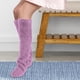thumbnail image 1 of Calcetines hasta el muslo, calentadores de piernas de felpa, calcetines largos para botas, medias tipo pantuflas, calcetines por encima de la , púrpura Fernando Calentadores de piernas de felpa, 1 of 8