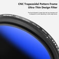 thumbnail image 4 of Neewer MRC ND Filter for 58mm Camera Lens， Professional 58mm Variable Neutral Density Adjustable ND Filter ND2 to ND400 with Multi-Layer Coating， Water-Resistant/Scratch-Resistant/Ultra-Slim, 4 of 5