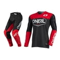 thumbnail image 1 of Oneal Mayhem-Lite Hexx Black/Red Motocross Dirt bike Offroad MX Jersey Pants Combo Package Riding Gear Set Jersey, 1 of 6