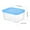 Blue-802, variant on Food Storage Containers, Kitchen Storage Box Set, 5-Piece Airtight BPA-Free Plastic with Locking Lids, Leakproof & Stackable for Easy Organization, Ideal for Pantry, Fridge, and Freezer Use FAJHHA