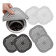 thumbnail image 1 of 6pzs Tapa Coladera De Regadera Para Baño Con Fuerte Ventosa Xtellar gris, 1 of 4