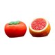 thumbnail image 5 of Mini adorno naranja para el salpicadero del coche, adorable adorno de fruta de resina para interiores estéticos. Naranja caqui, 5 of 8